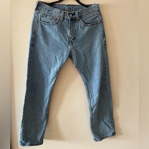 Levi’s 501 Blue Washed Jeans